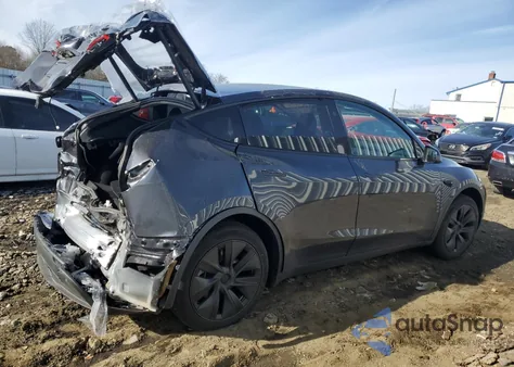 2025 Tesla Model Y z USA, uszkodzony, nr VIN 7SAYGDEE9SF224241